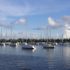 Marina with sailboats