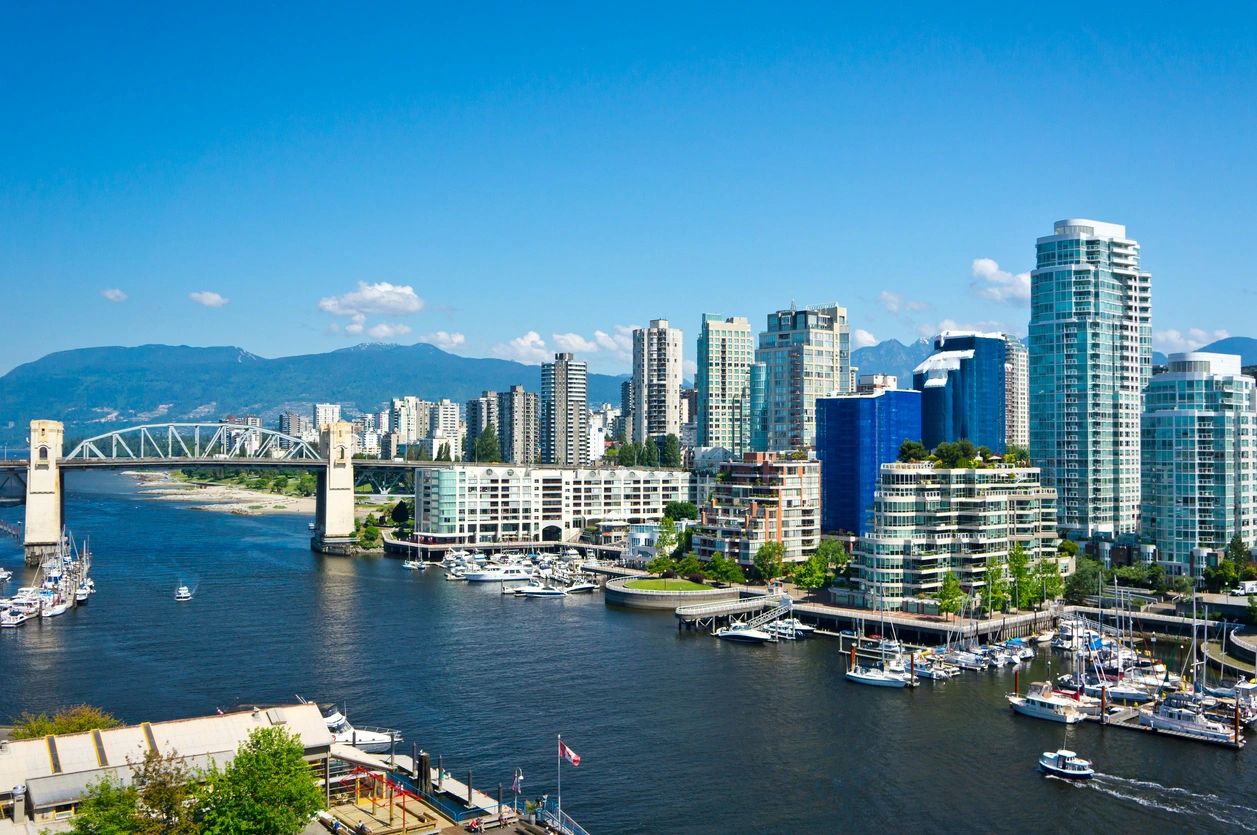 Vancouver waterfront skyline